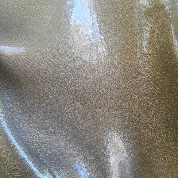Sigrid Olsen Gold Patent Leather Shoulder Bag - Picture 5 of 7